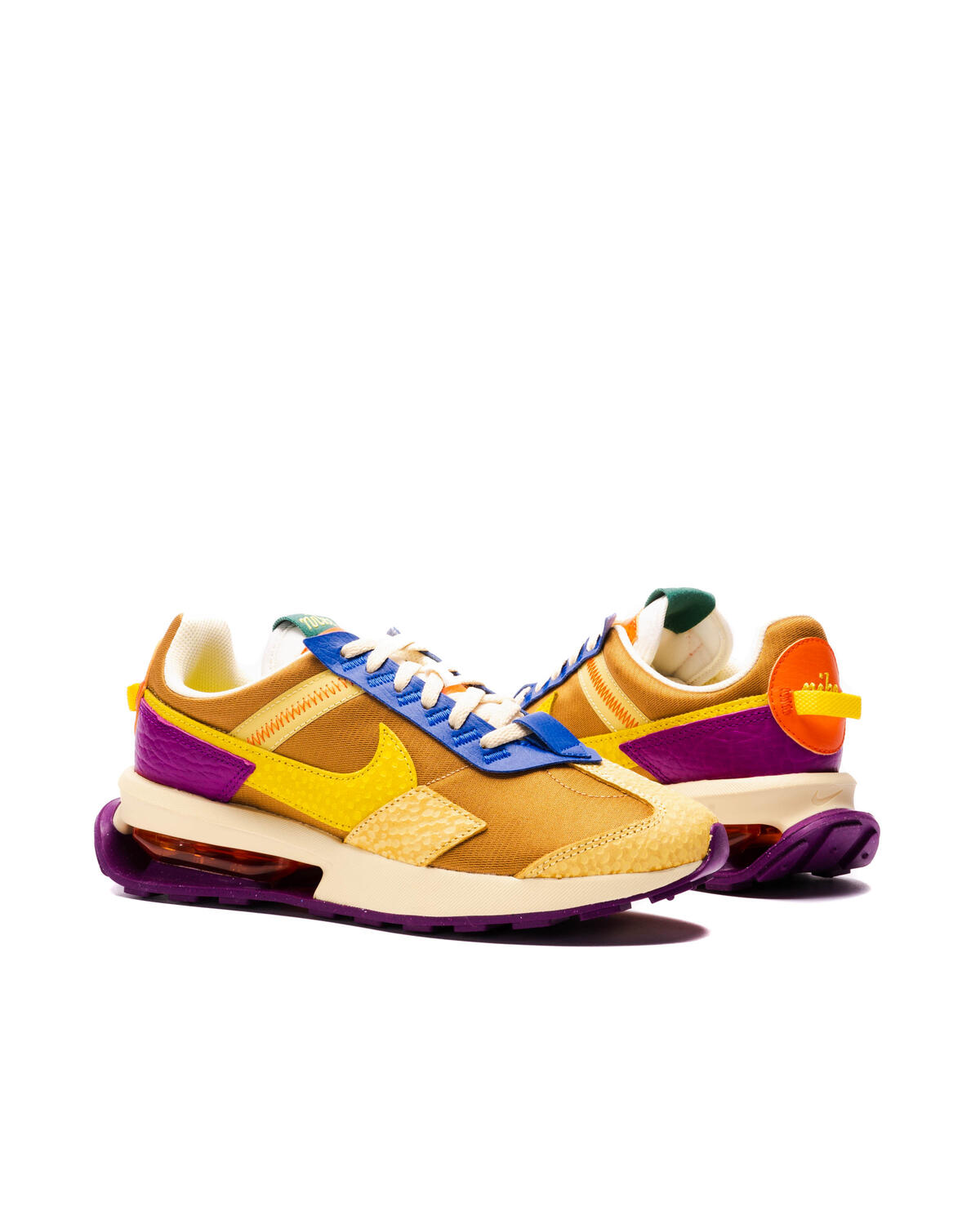 Nike Air Max Pre Day Wheat / Yellow Strike / Red Plum / Orange (Women's) - Image 5
