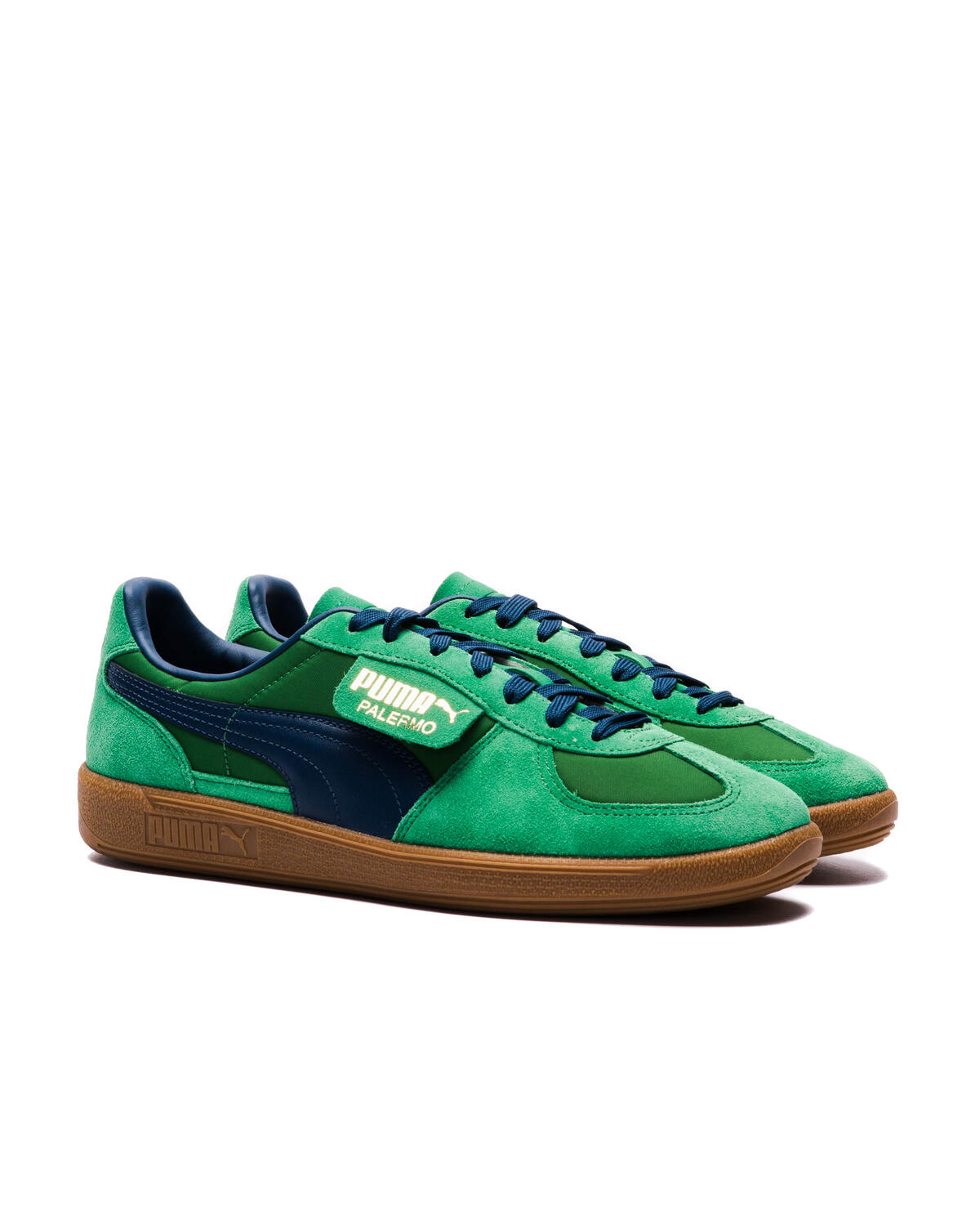 Puma Palermo Amazon Green / Intense Blue - Team Gold - Image 3