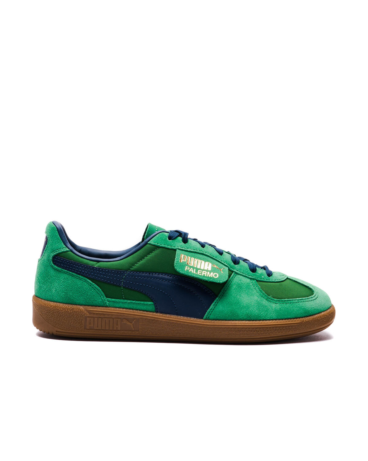 Puma Palermo Amazon Green / Intense Blue - Team Gold - Image 2