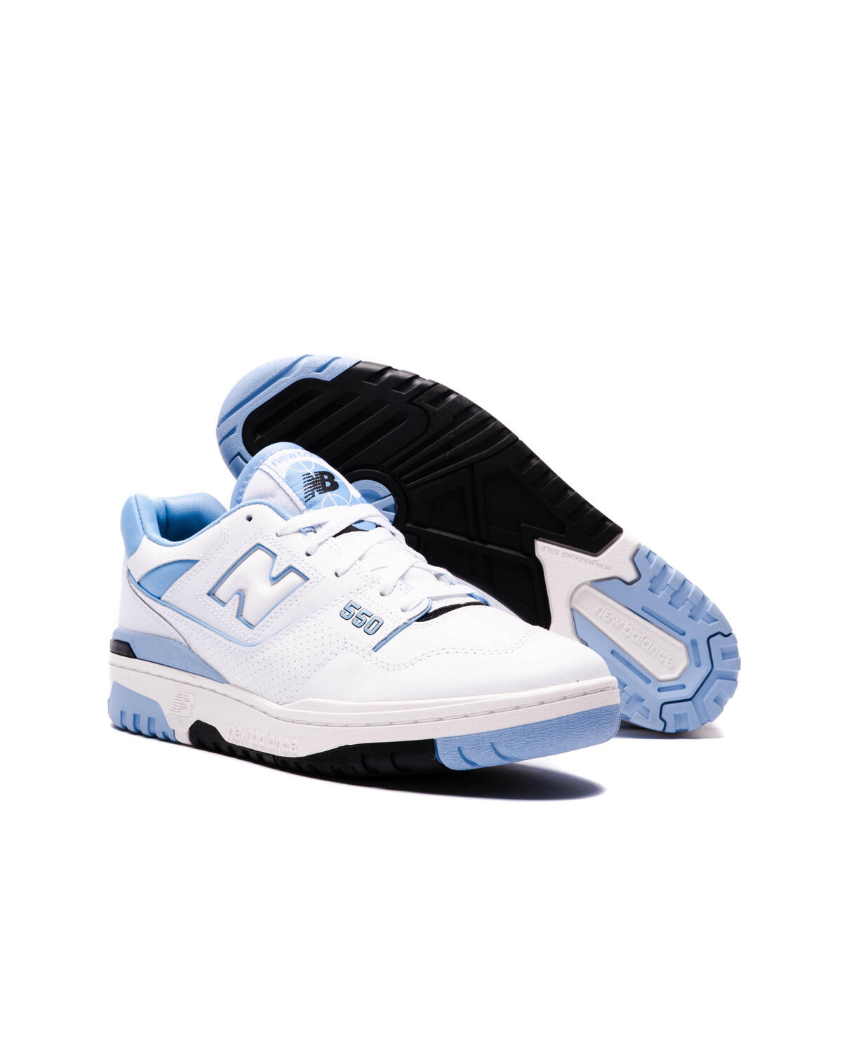 New Balance BB550HL1 White/Carolina Blue - Image 14