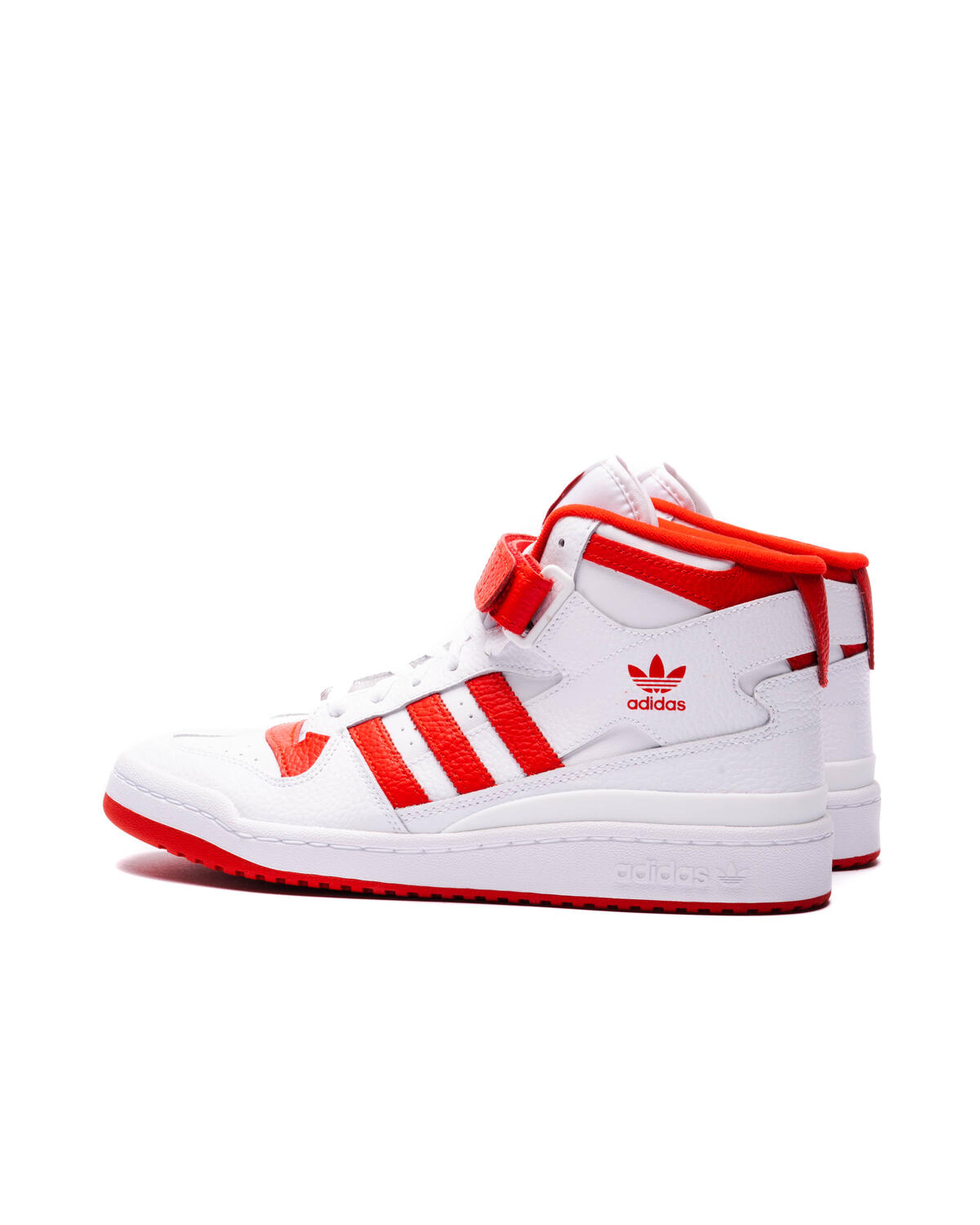 Adidas Forum Mid Ftw White / Vivid Red - Image 20