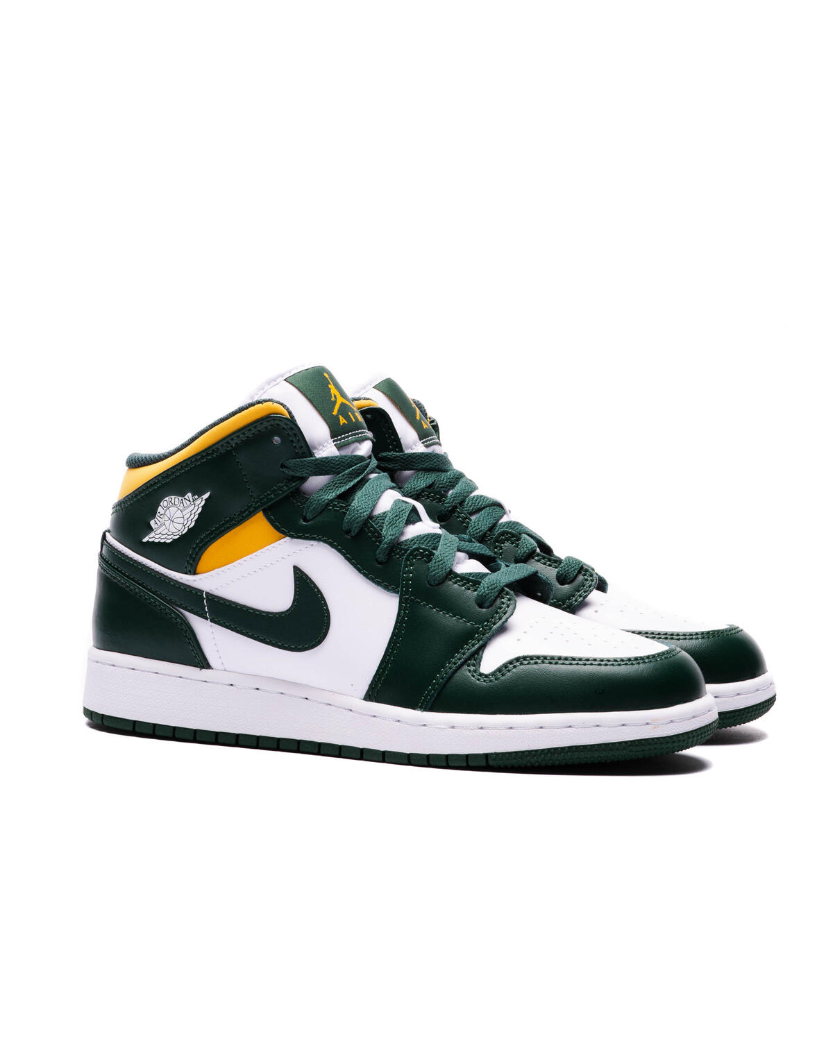 Air Jordan 1 Mid Green (GS) - Image 3