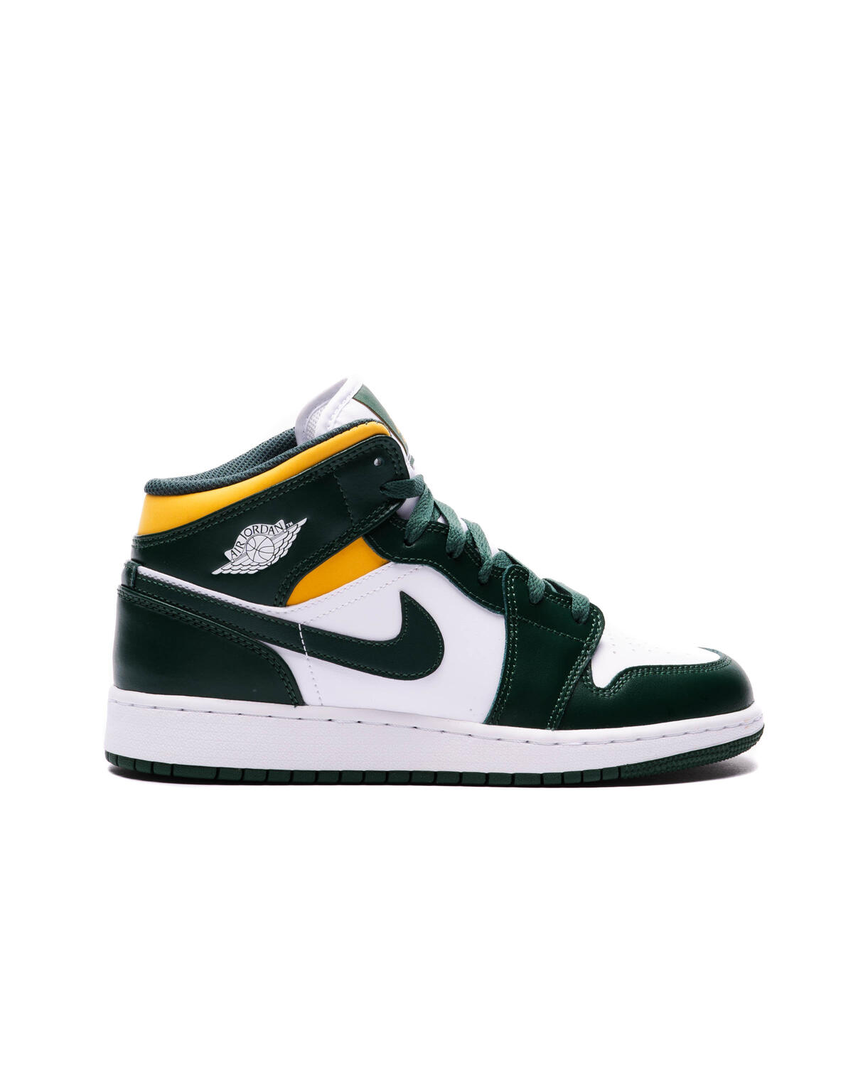 Air Jordan 1 Mid Green (GS) - Image 2