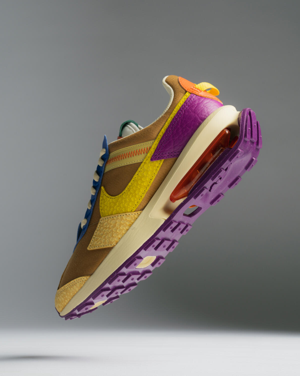 Nike Air Max Pre Day Wheat / Yellow Strike / Red Plum / Orange (Women's) - Image 6