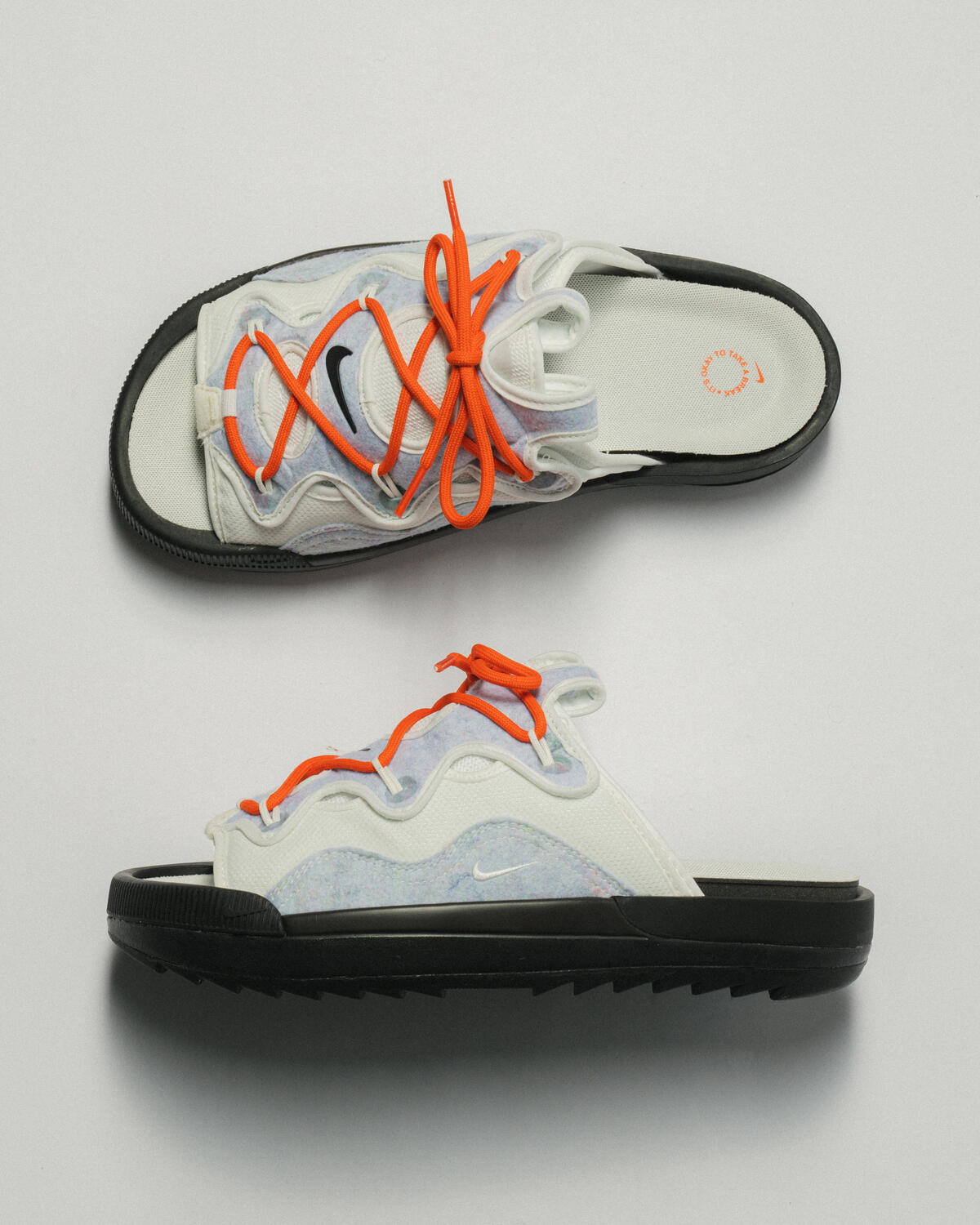 Nike Offline 2.0 Mule \'Summit White Team Orange\' DJ6229-100 Multi Size Nike Offline 2.0 Summit Orange Shoes Slides White DJ6229-100  main image 3