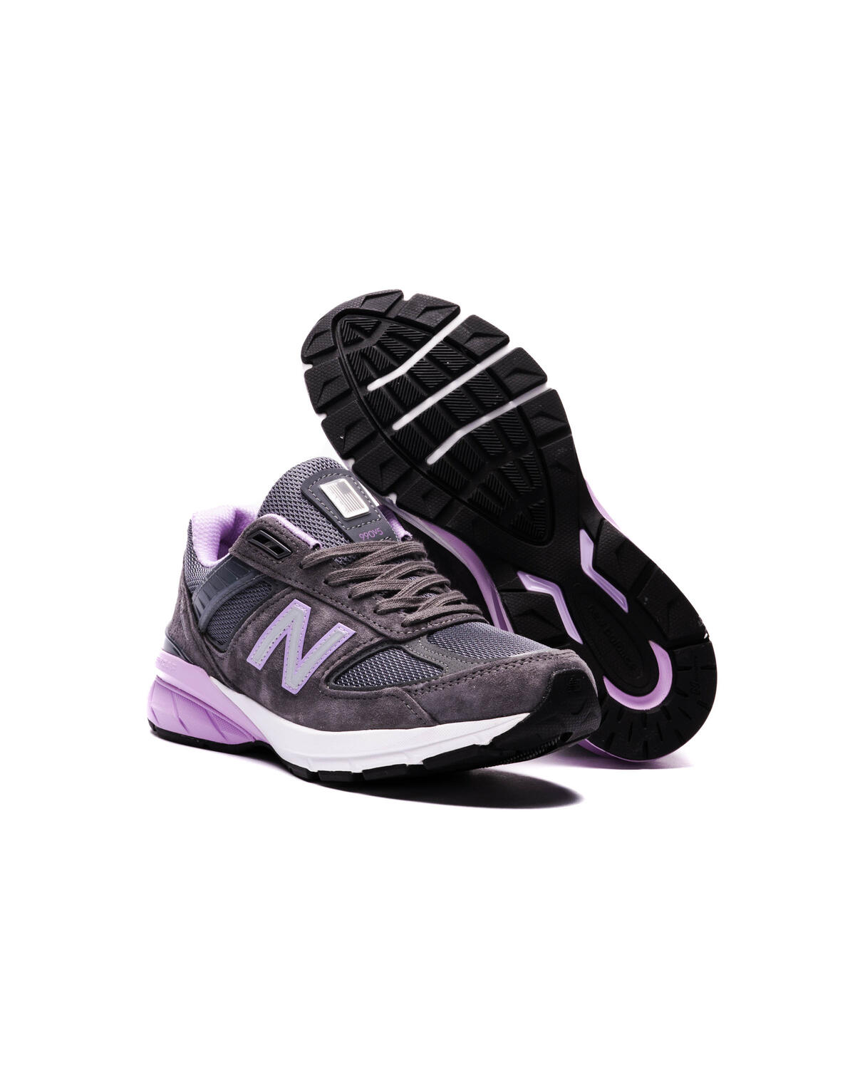 New Balance 'Made in USA' W990DV5 Lead/Dark Violet - Image 9