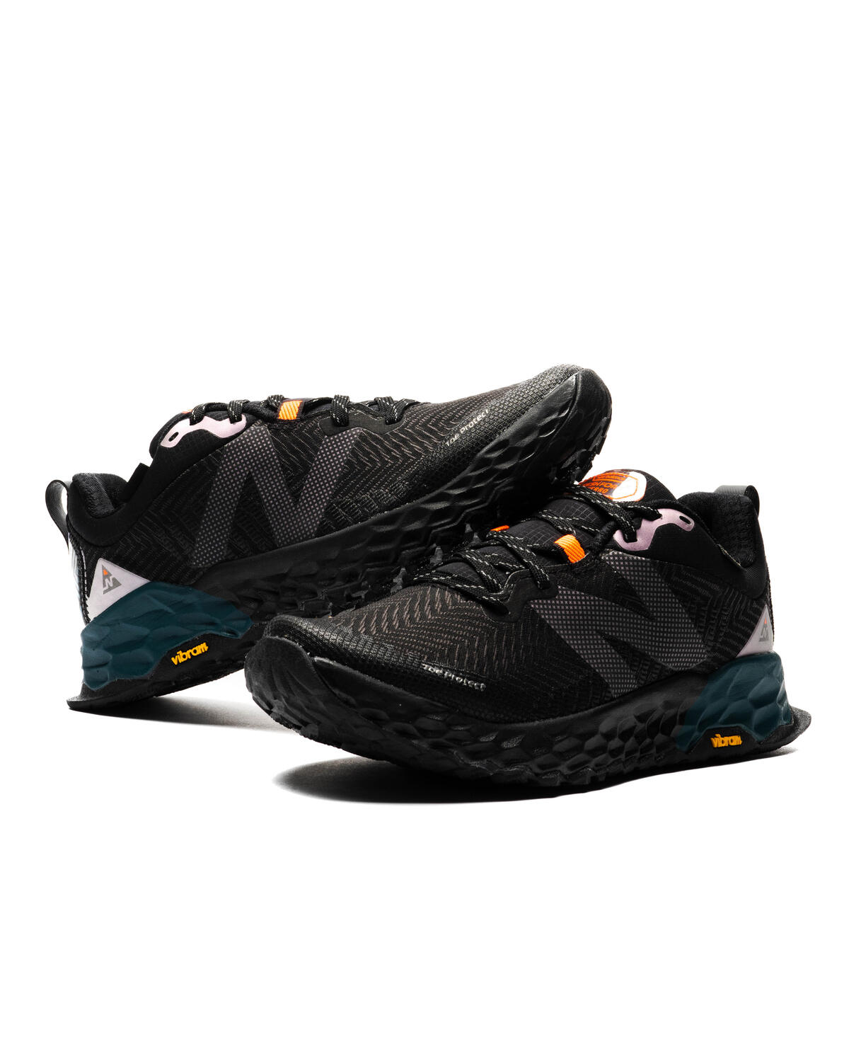 New Balance Fresh Foam Hierro V6 Gore-Tex (Schwarz / Blaugrün) - Image 5