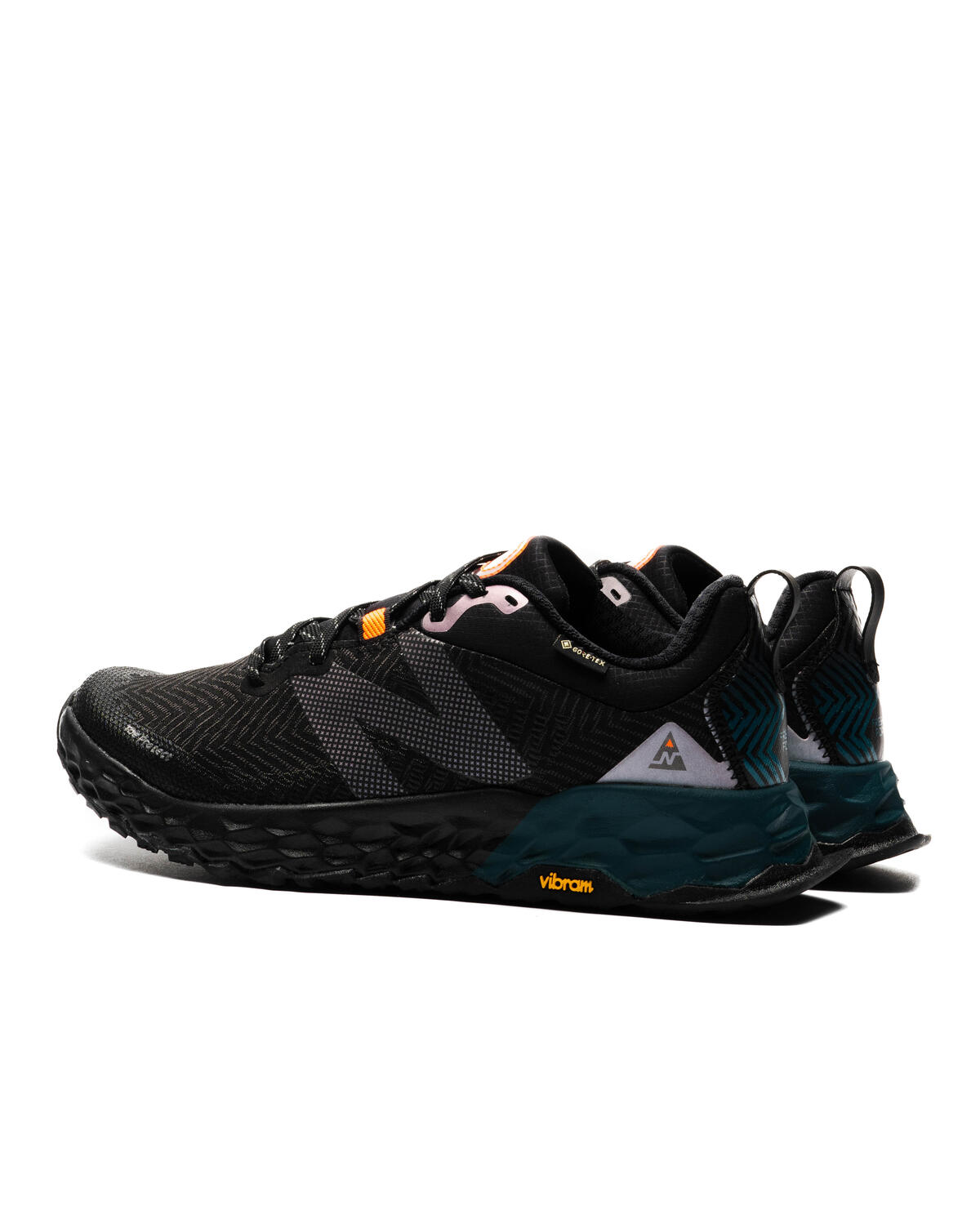 New Balance Fresh Foam Hierro V6 Gore-Tex (Schwarz / Blaugrün) - Image 4