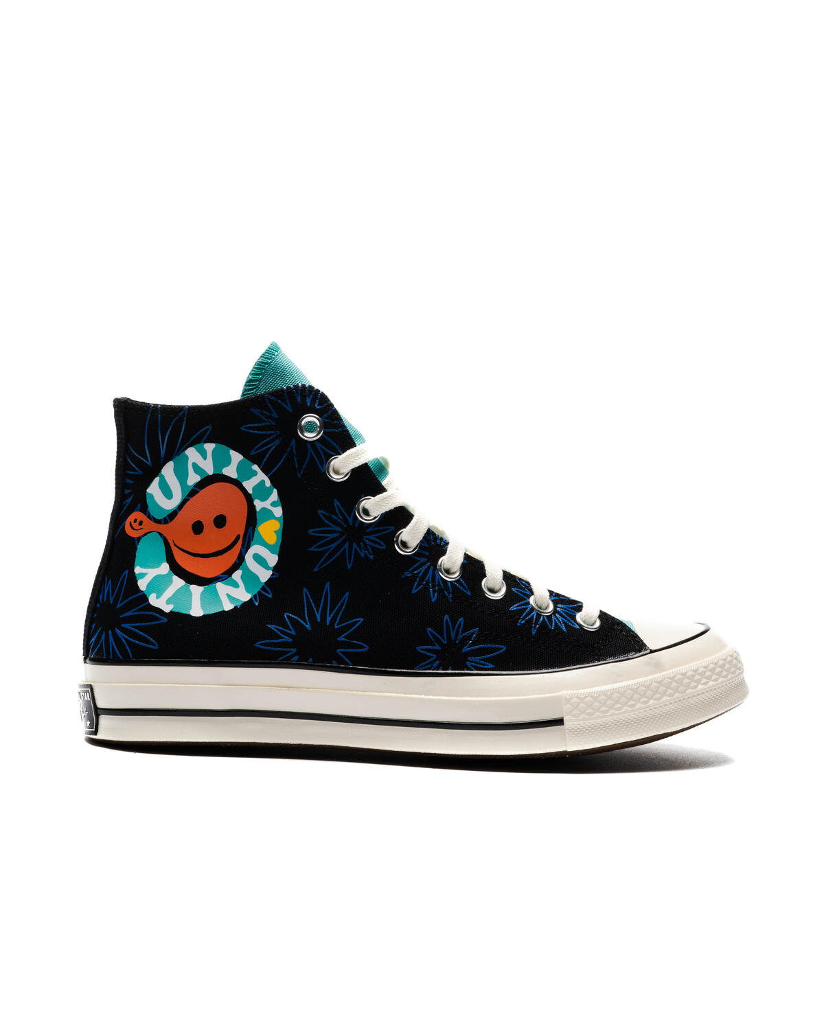 Converse Chuck Taylor All Star Hi Black / Washed Teal - Image 2