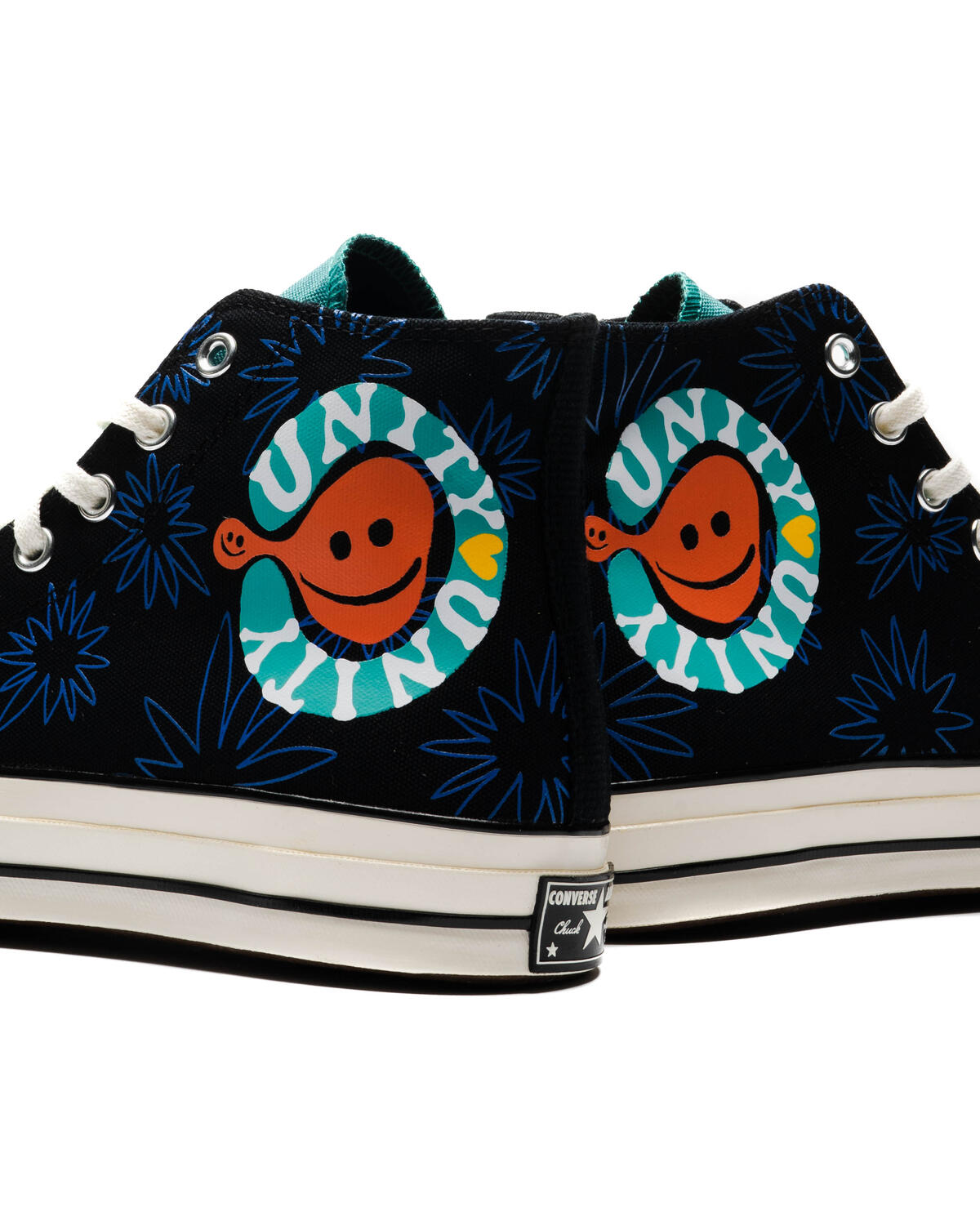 Converse Chuck Taylor All Star Hi Black / Washed Teal - Image 5