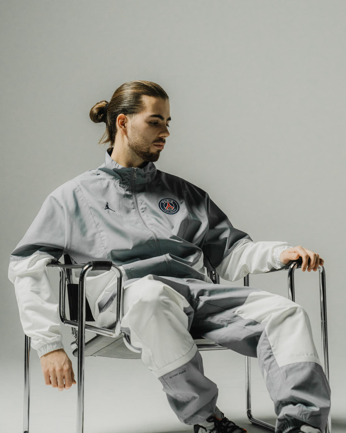 Jordan PSG Jacket Stealth / White - Image 4