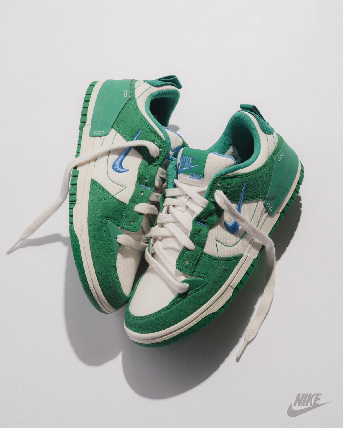 Nike Dunk Low Disrupt 2 'Phantom/University Blue-Malachite' (Women's) - Image 6