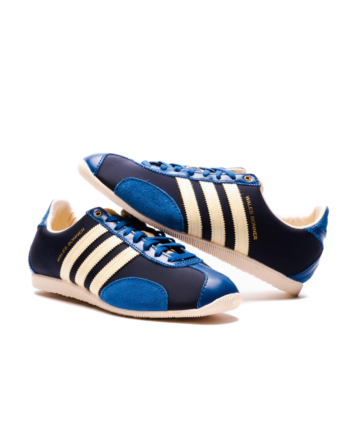 Adidas x Wales Bonner Mens WB Japan Shoes 'Legend Ink/ Dark Marine' - Image 5