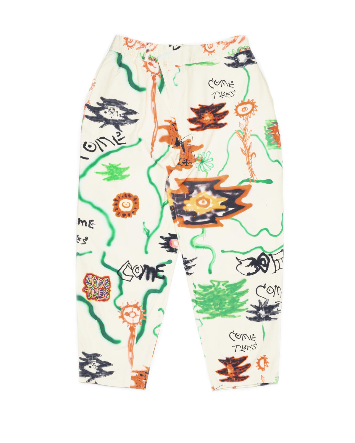 Converse Come Tees Floral Triangle Front Chino - Image 2