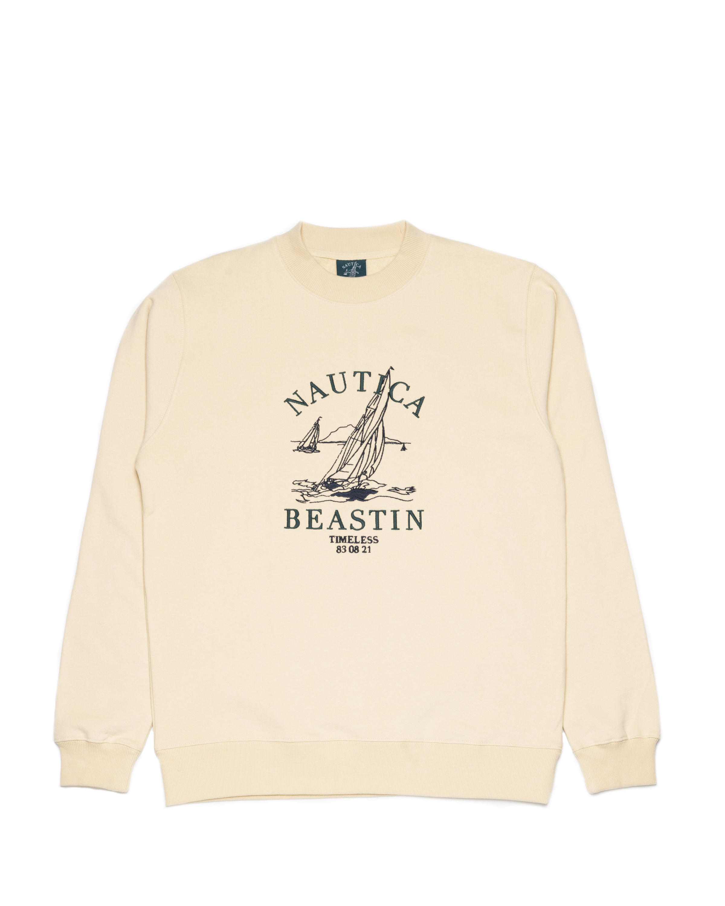 Beastin x Nautica Timeless Mock Neck Crewneck