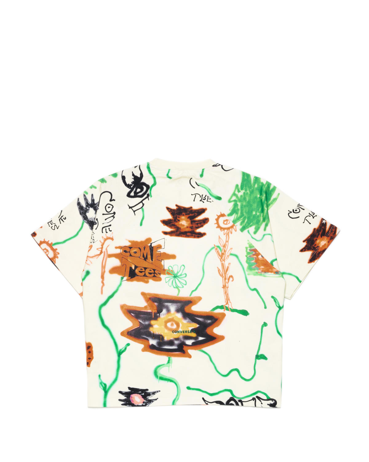 Converse Come Tees Floral Triangle Tee - Image 3
