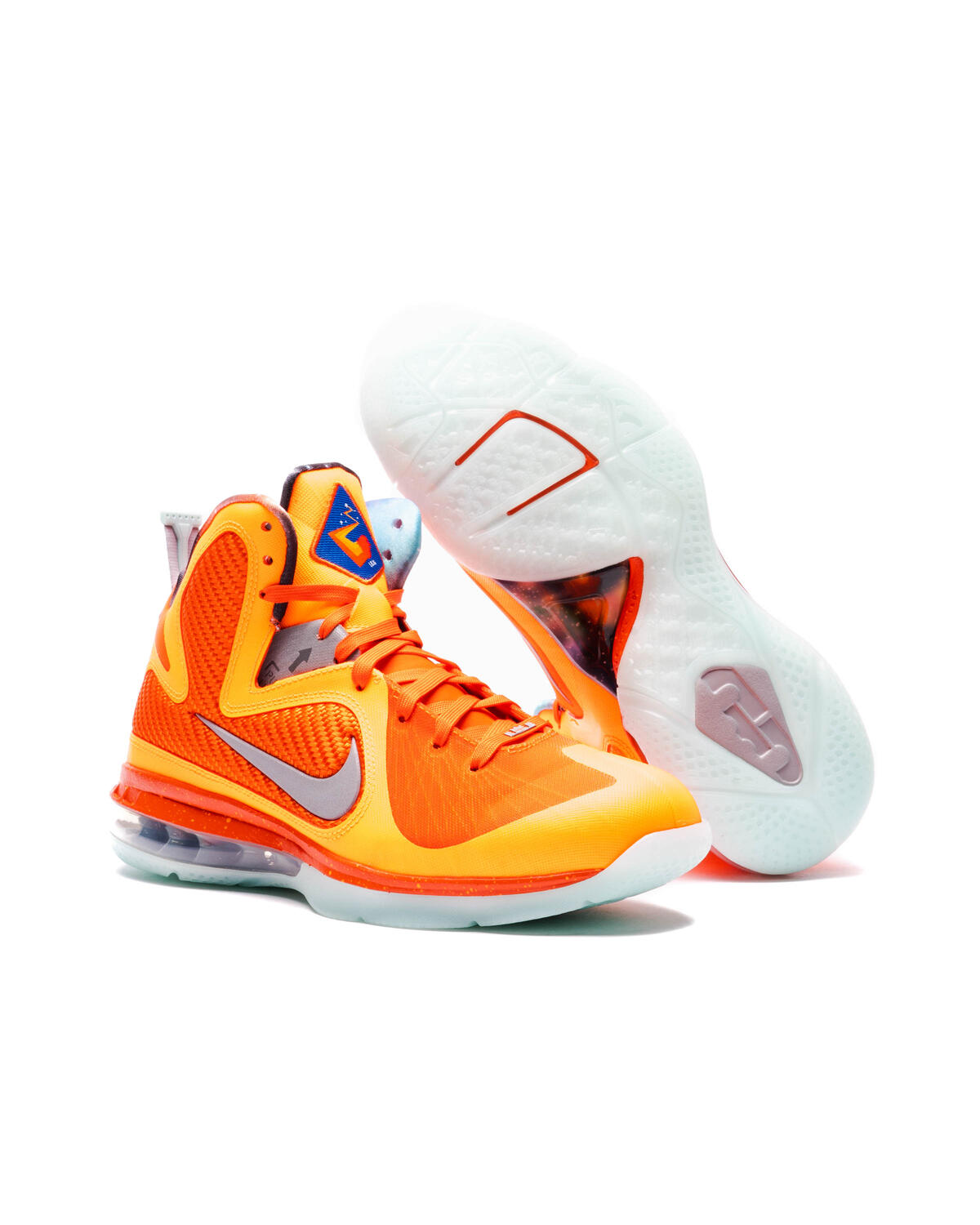 Nike Lebron IX Total Orange / Reflect Silver - Image 22