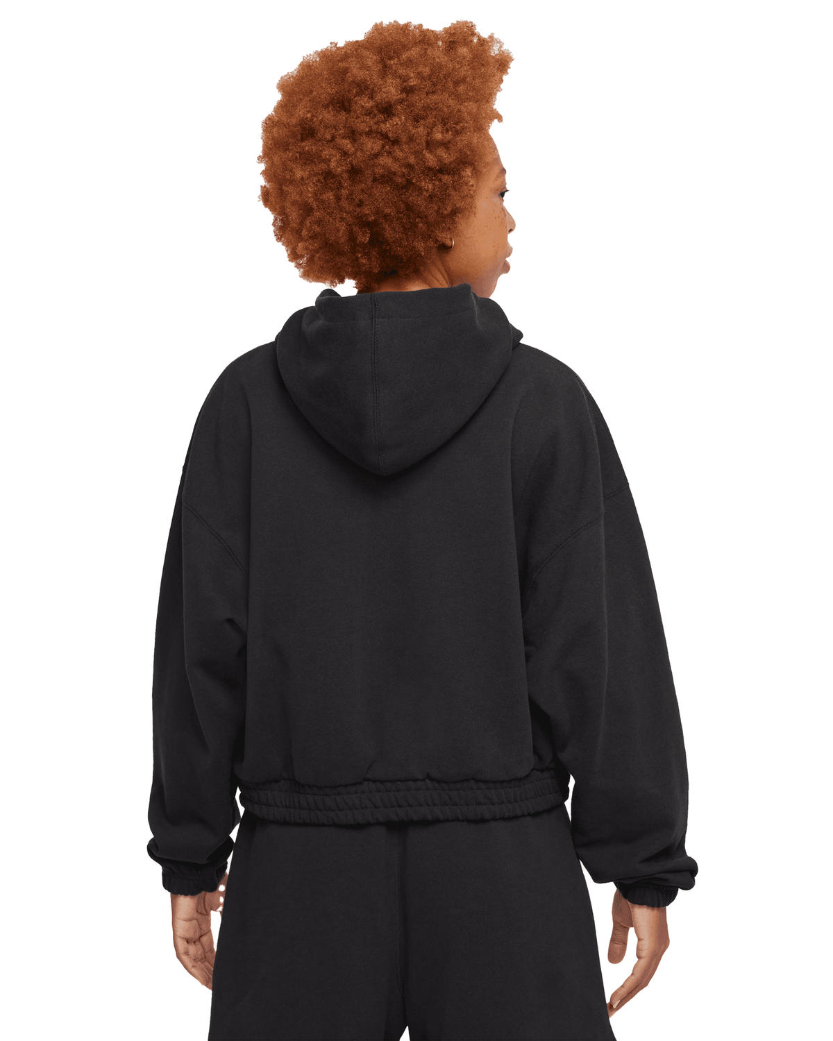 Jordan Fleece Hoodie Black - Image 7
