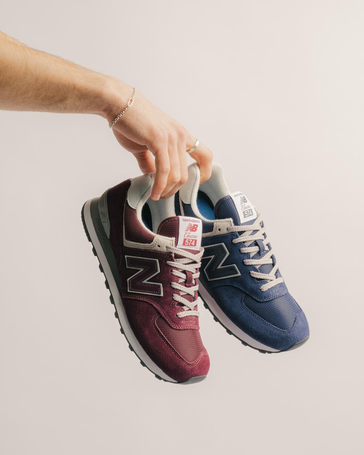 New Balance 574 Navy - Image 13