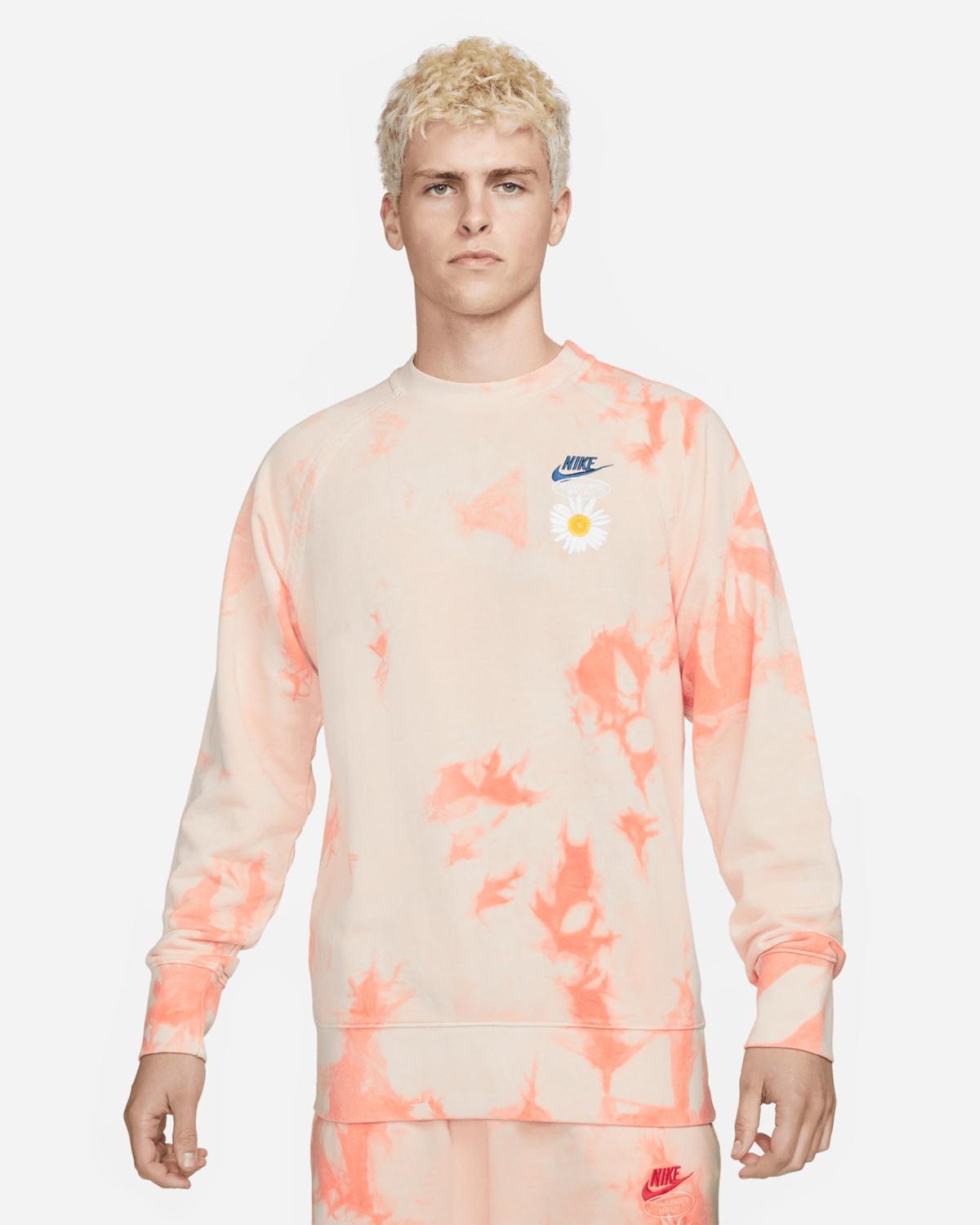 Nike HBR-S Crewneck Crimson Bliss / University Blue