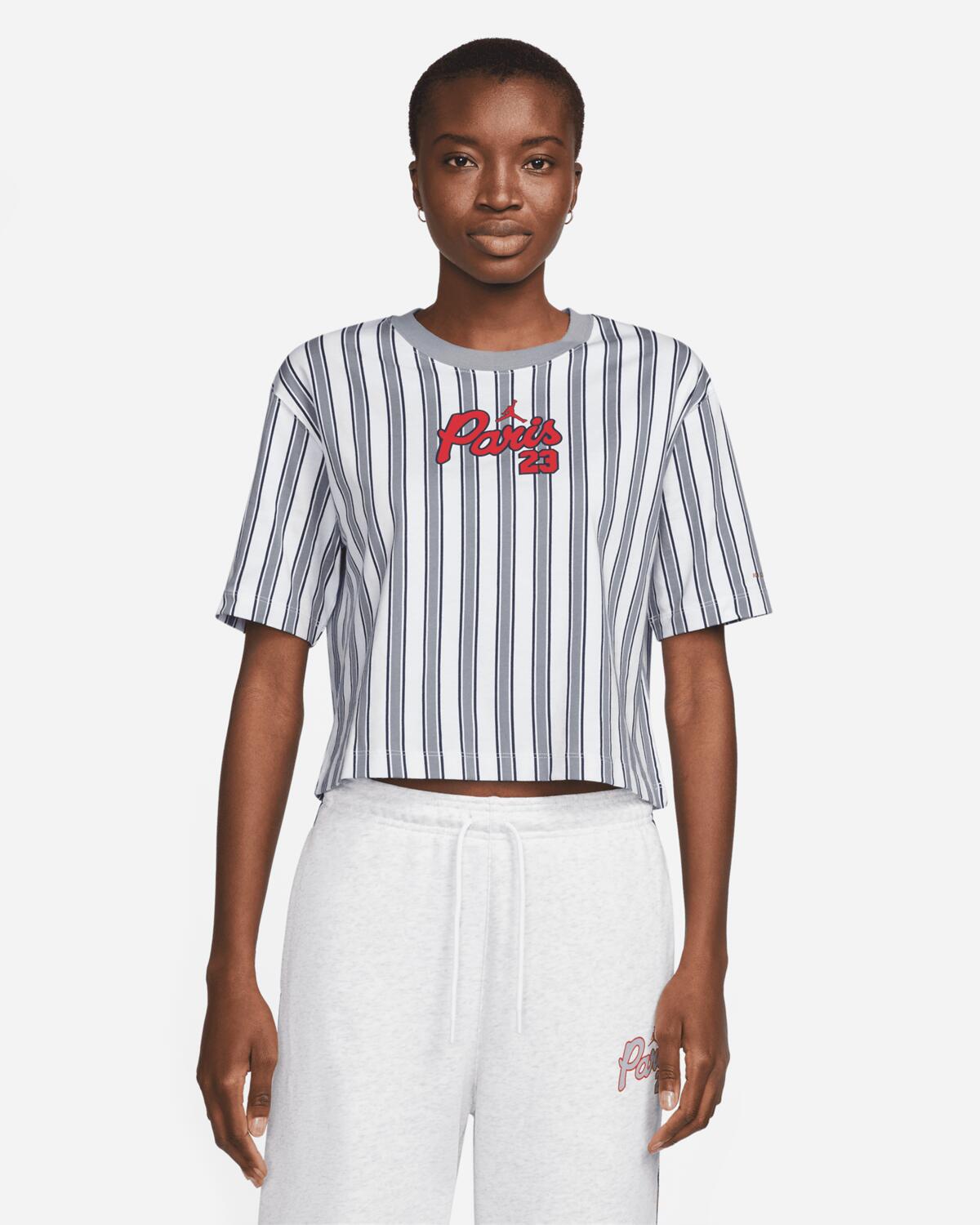 Paris Saint-Germain x Wmns Air Jordan GFX Tee - Image 2