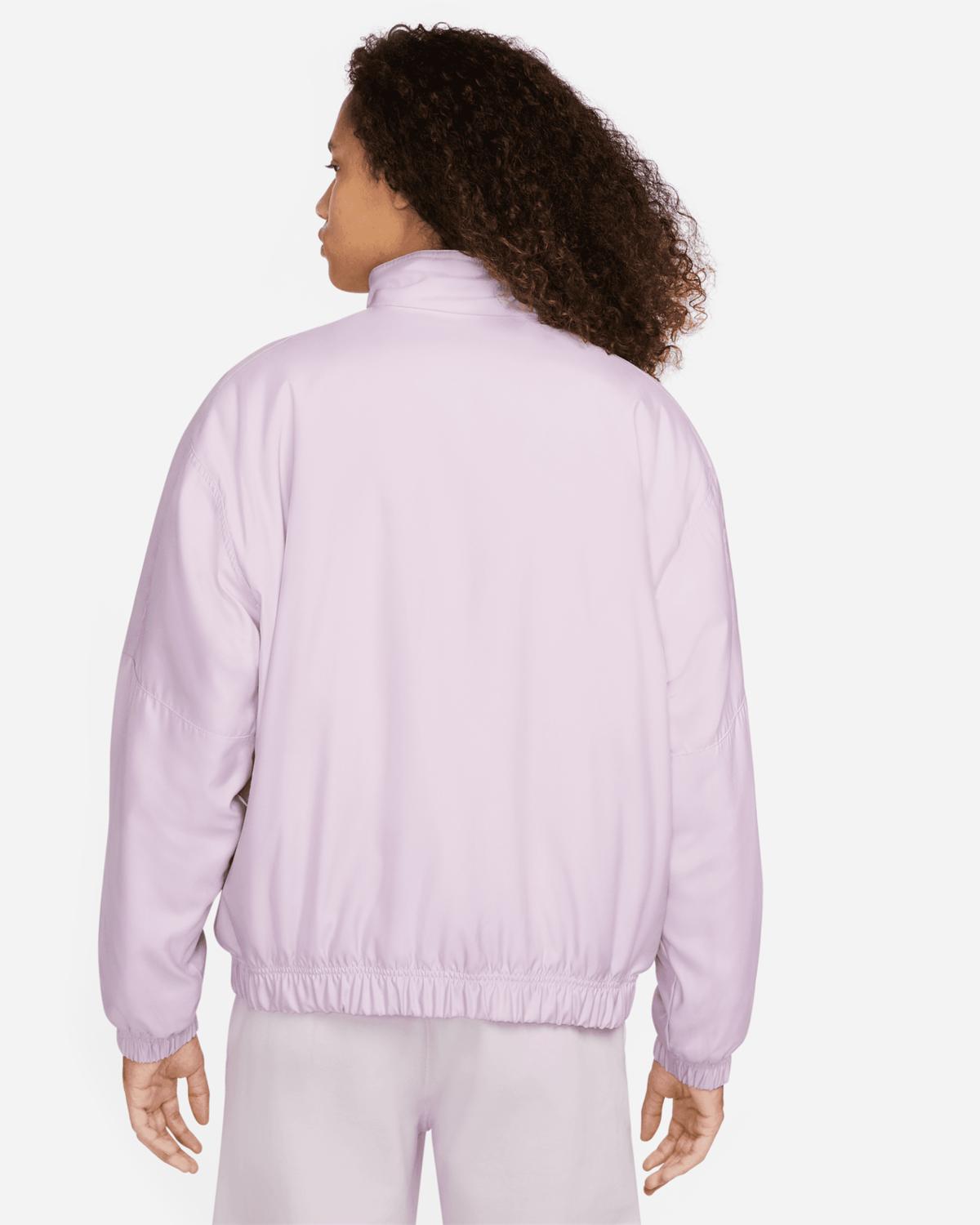 Nike Soloswoosh Satin Bomber Jacket Doll / Black / White - Image 13