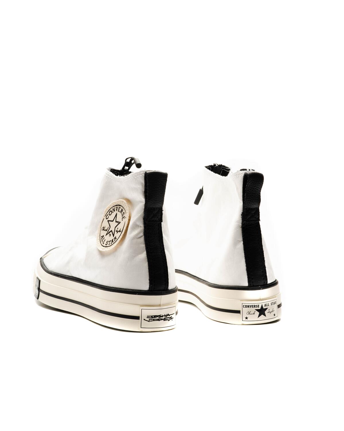 Converse x Joshua Vides Chuck '70 Hi - White/Black/Black - Image 23