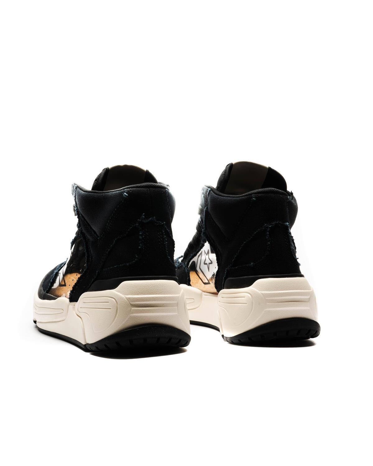 Converse x Joshua Vides Weapon CX x Joshua Vides Mens Weapon CX Hi Shoes 'Black/Clear/Rutabaga' - Image 21