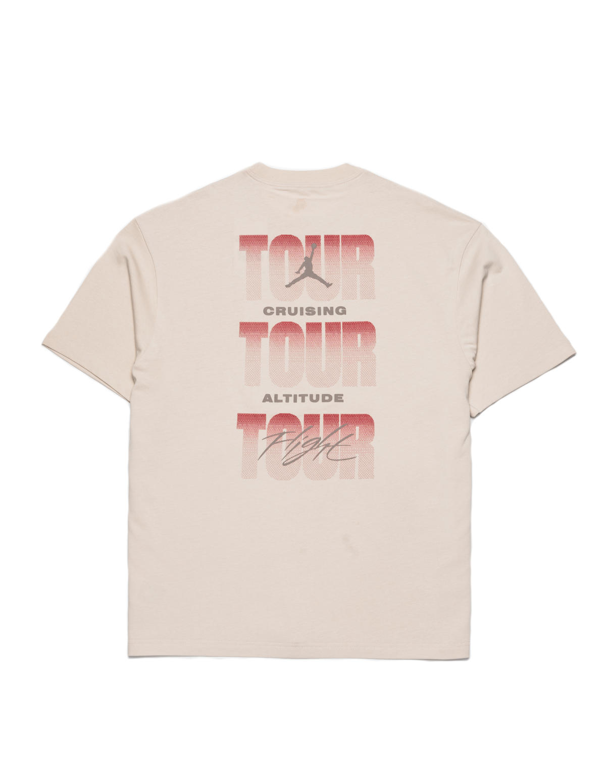 Air Jordan Mens Flight Heritage '85 T-Shirt 'Lt Orewood Brn' - Image 3