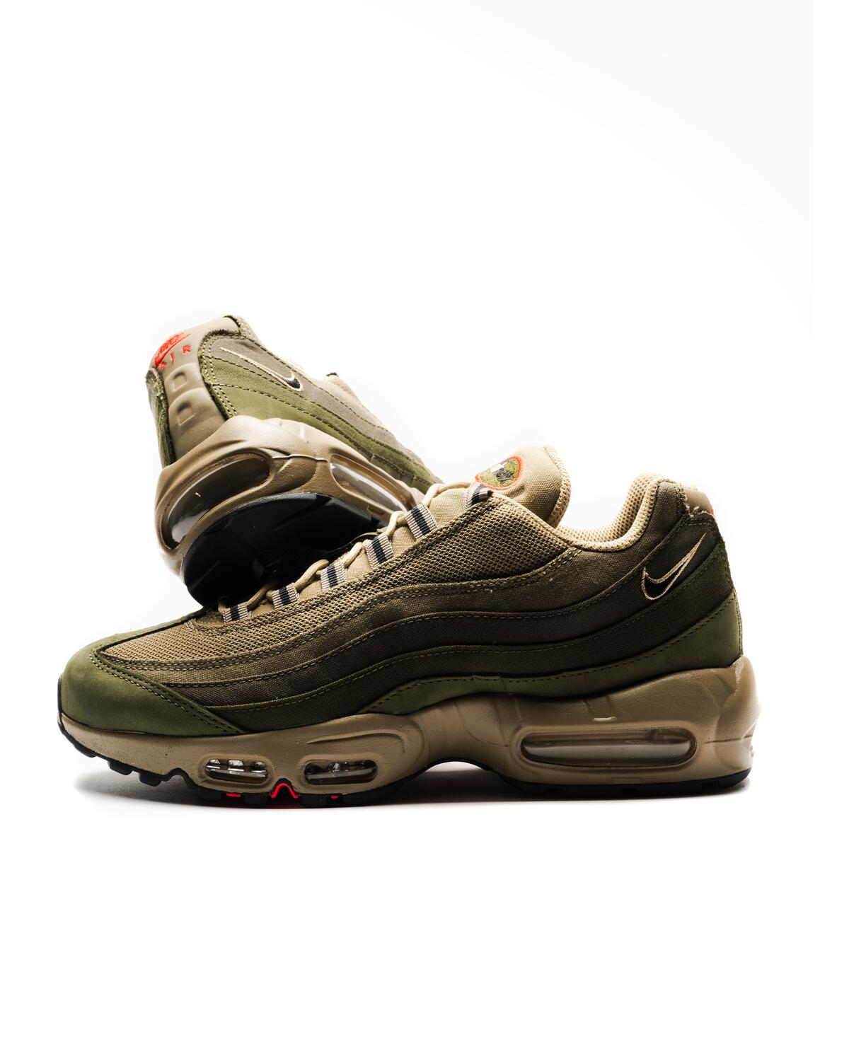95 Essential Nike Air Max 95 Leder Damen Medium Olive Nike Air Max