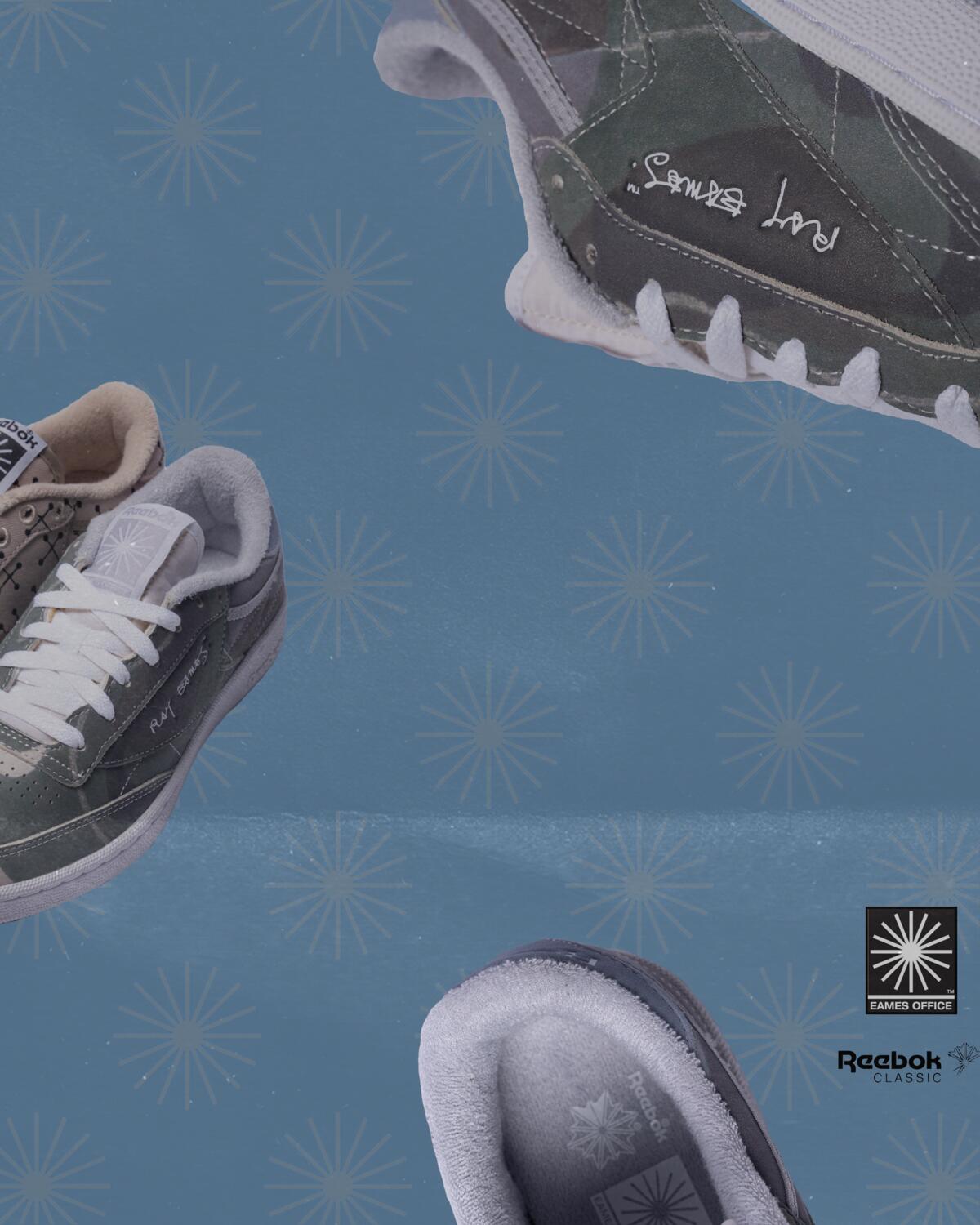 Reebok x Eames Mens Club C 85 Shoes 'FTWR White' - Image 16