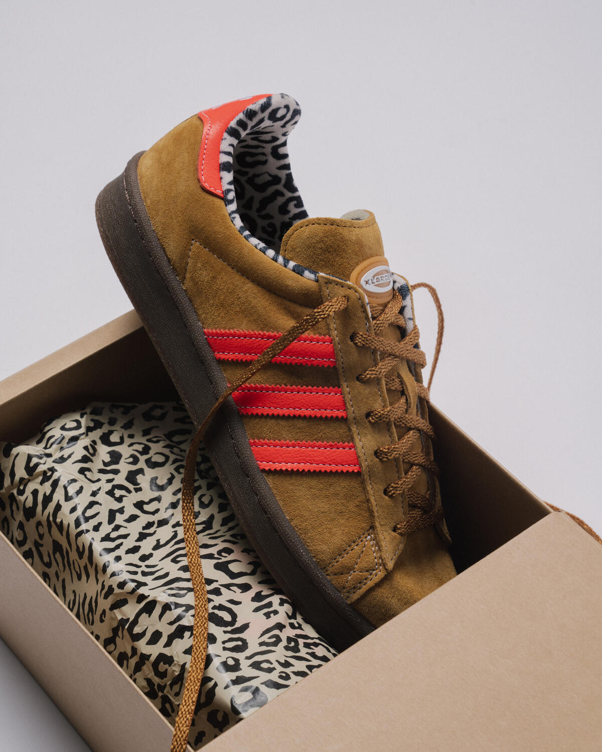 adidas Consortium Campus 80s X Large - Mesa / Solar Red / Gum5 - Image 20