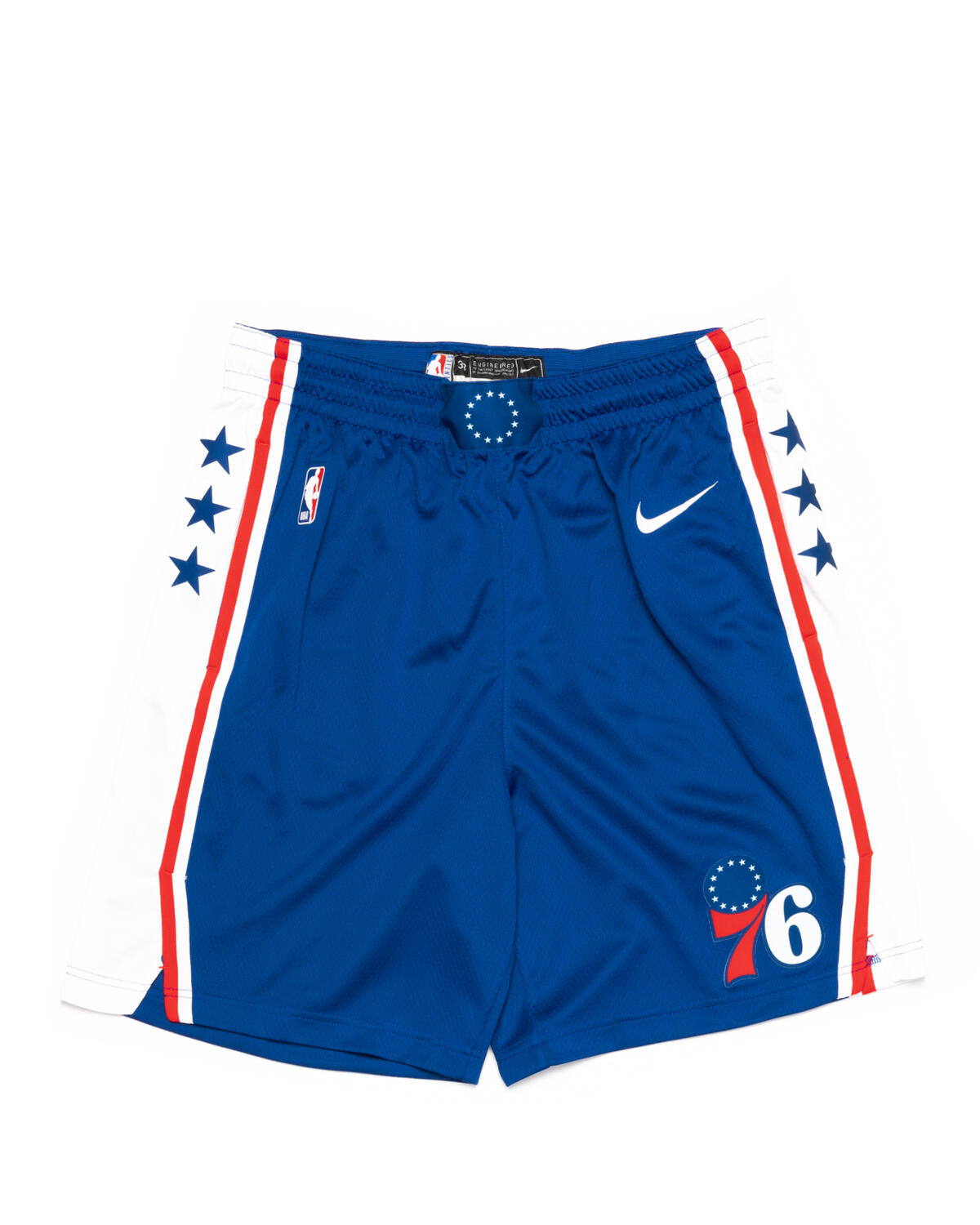 Nike Philadelphia 76ers Icon Edition Swingman Shorts - Image 4