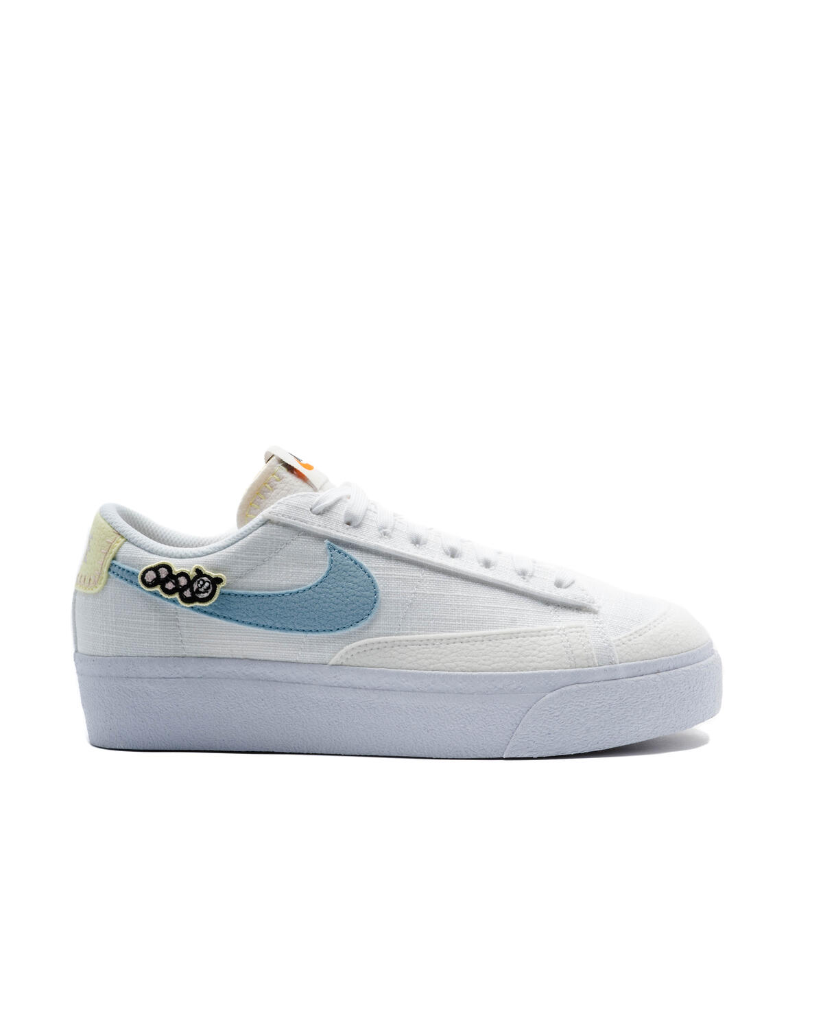 Nike Blazer Low Platform Next Nature White / Boarder Blue - Pink Oxford (Women's) - Image 13