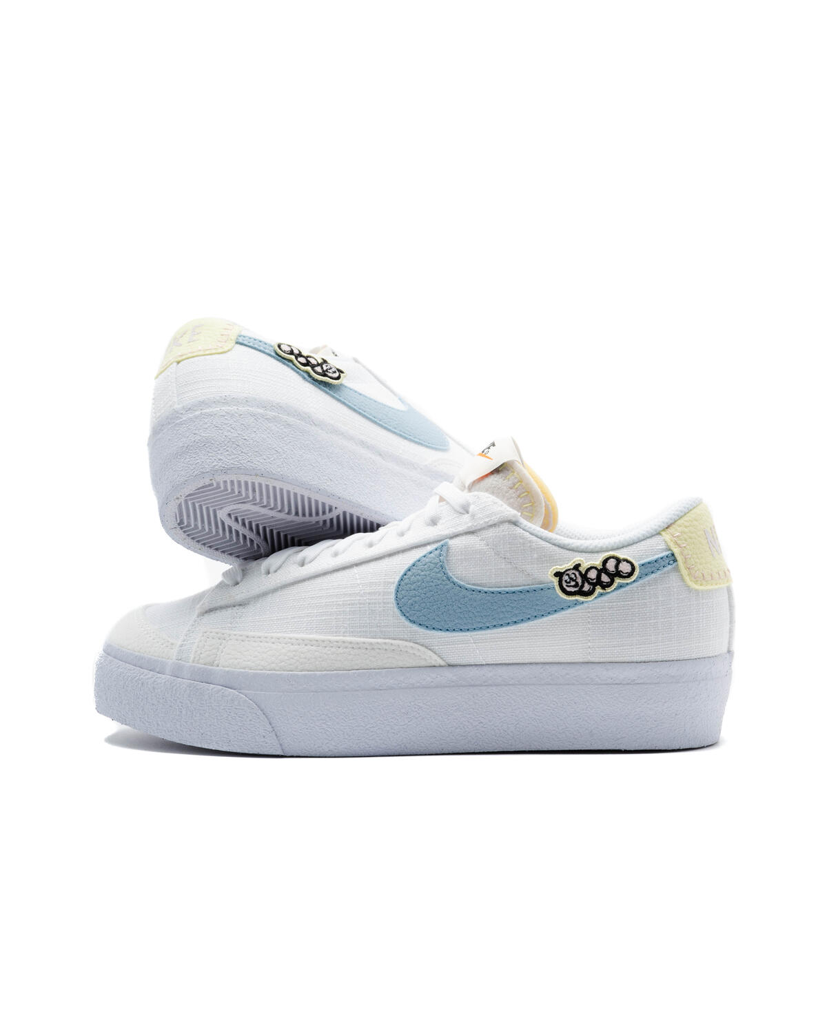 Nike Blazer Low Platform Next Nature White / Boarder Blue - Pink Oxford (Women's) - Image 16