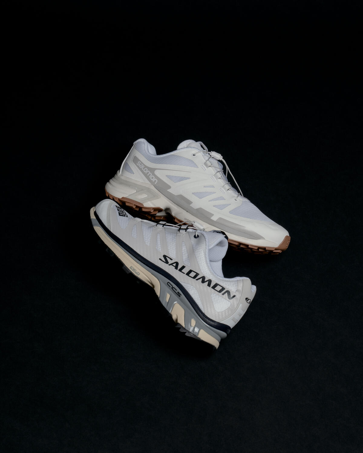 Salomon XT-4 - White / Lunar Rock / Night Sky - Image 6