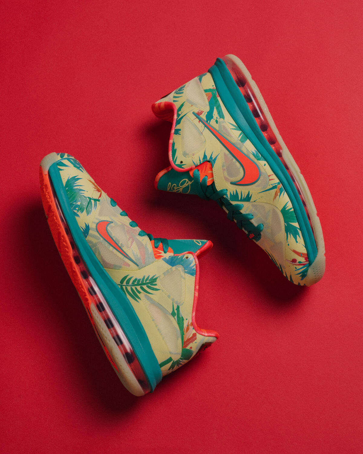 Nike Lebron IX Low White Lime/Bright Mango/New Green - Image 20