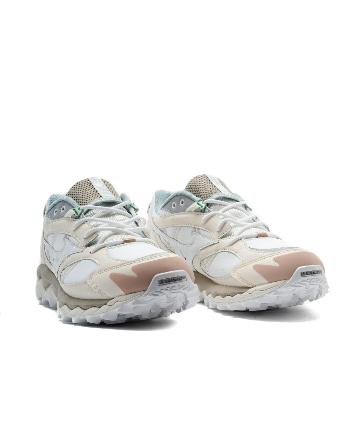 Mizuno Wave Mujin TL Antique White / White / Gray Mist - Image 3