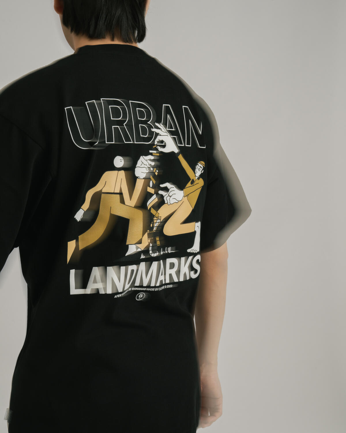 Afew Goods x BeBananas Urban Landmarks Tee - Image 4