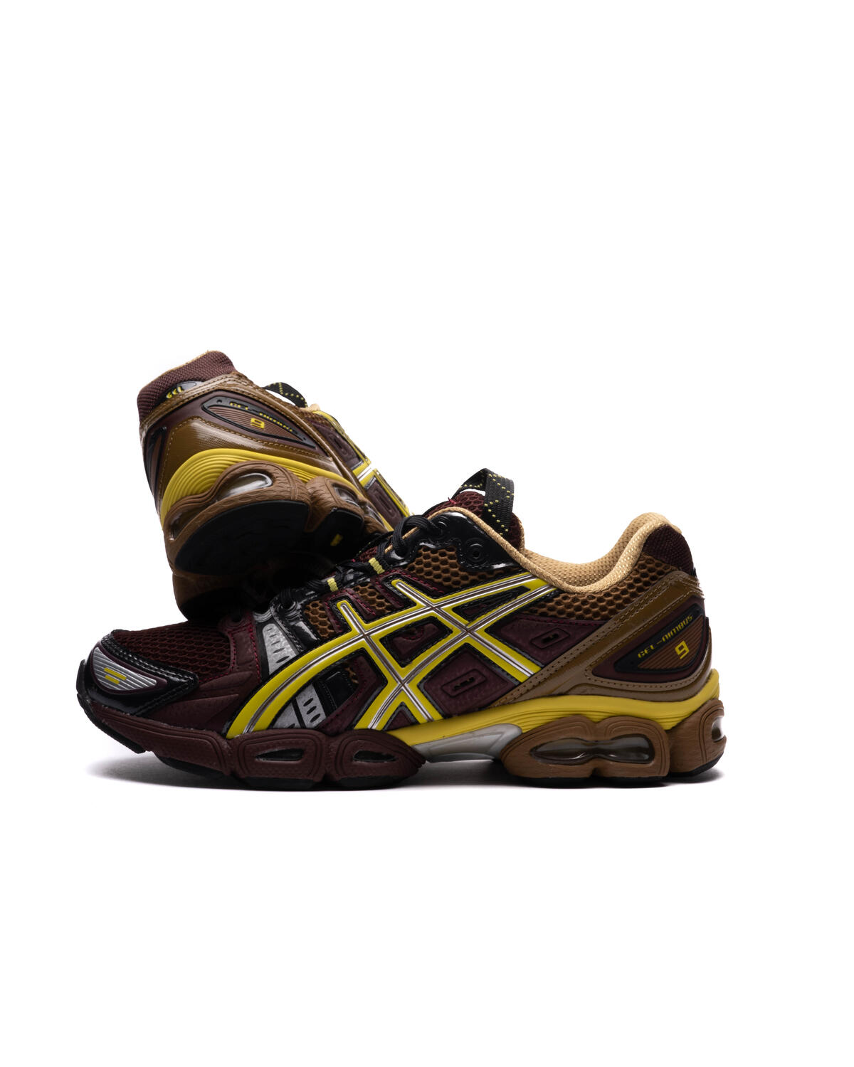 Asics x Kiko Kostadinov Studio UB3-S Gel-Nimbus 9 - Rum Raisin / Green Sheen - Image 14