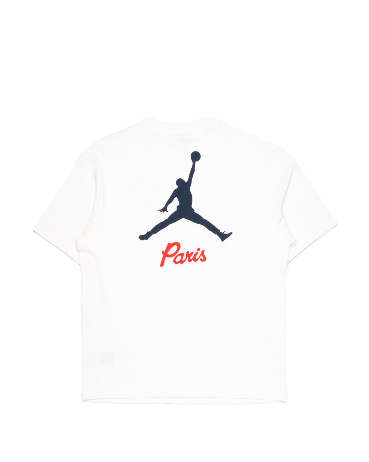Jordan X Paris Saint-Germain Logo T-Shirt White - Image 3