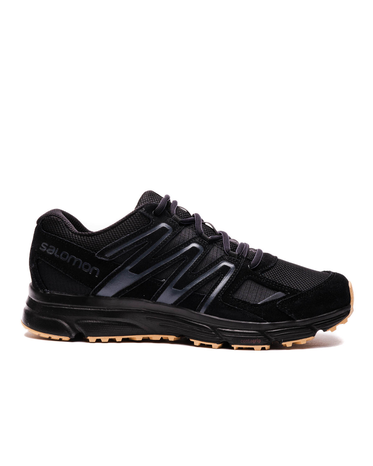Salomon X-Mission 4 Suede - Black / Ebony / Gum - Image 7