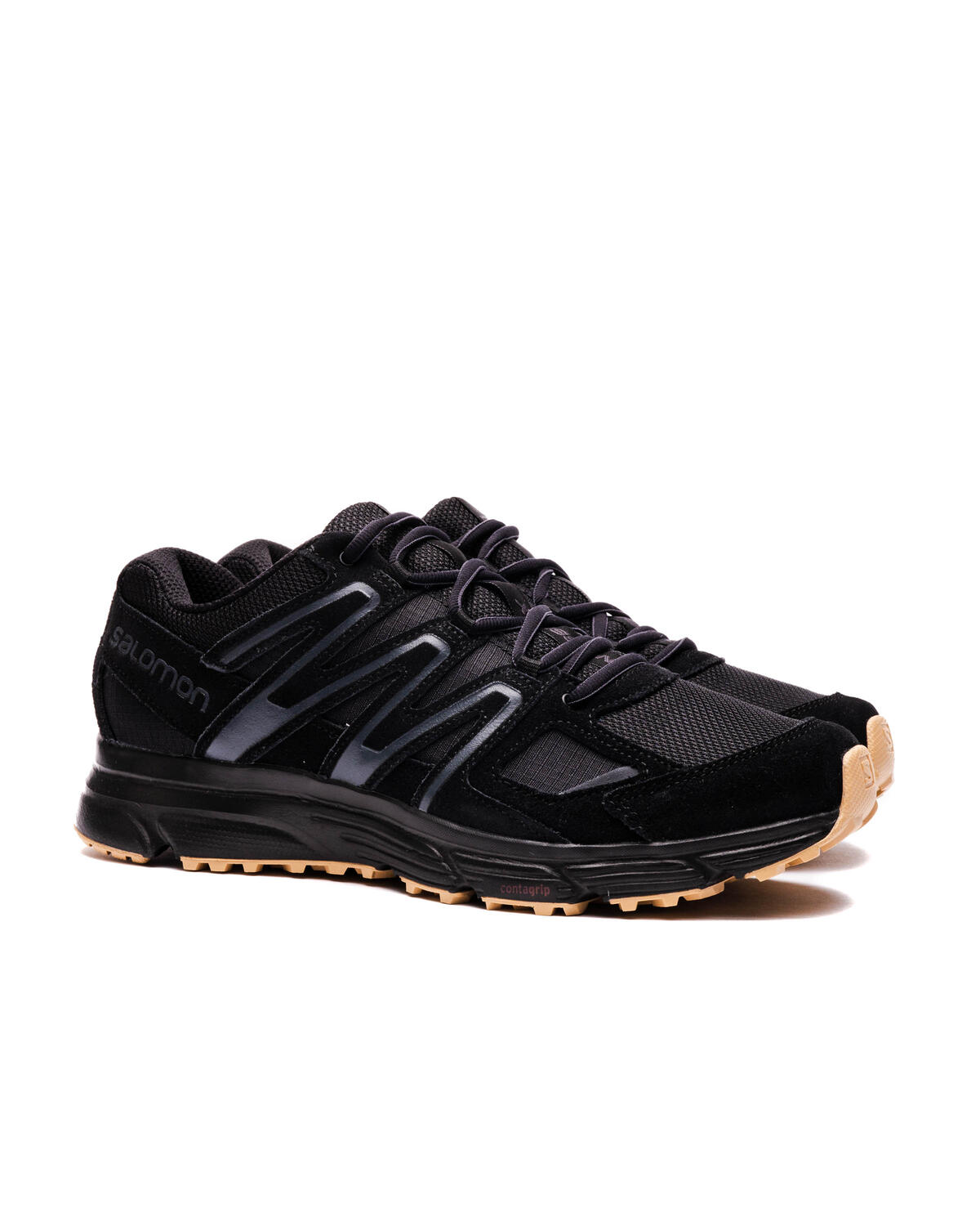 Salomon X-Mission 4 Suede - Black / Ebony / Gum - Image 8