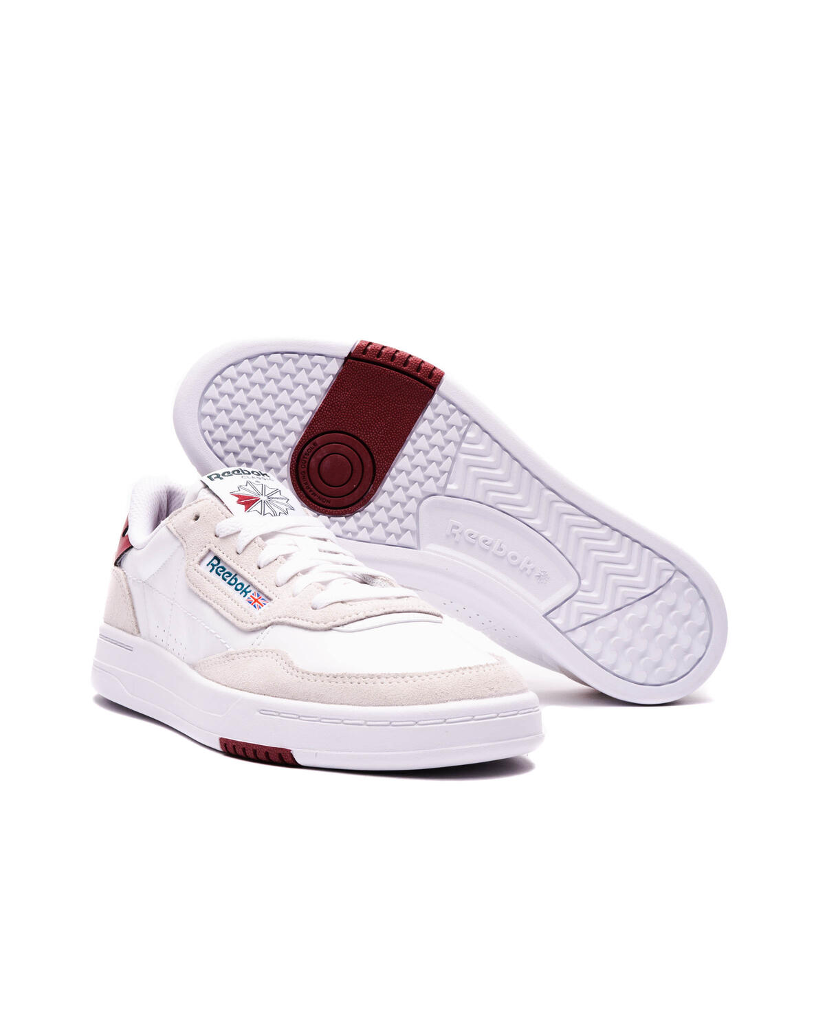 Reebok Court Peak Burgundy / Forest Green / White - Image 11