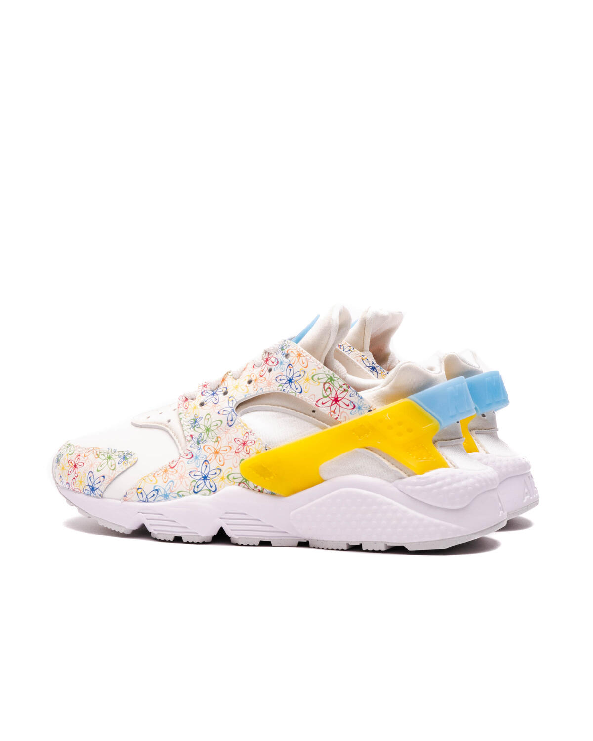 Nike Air Huarache 'Sail / University Blue - Vivid Sulfur' (Women's) - Image 4