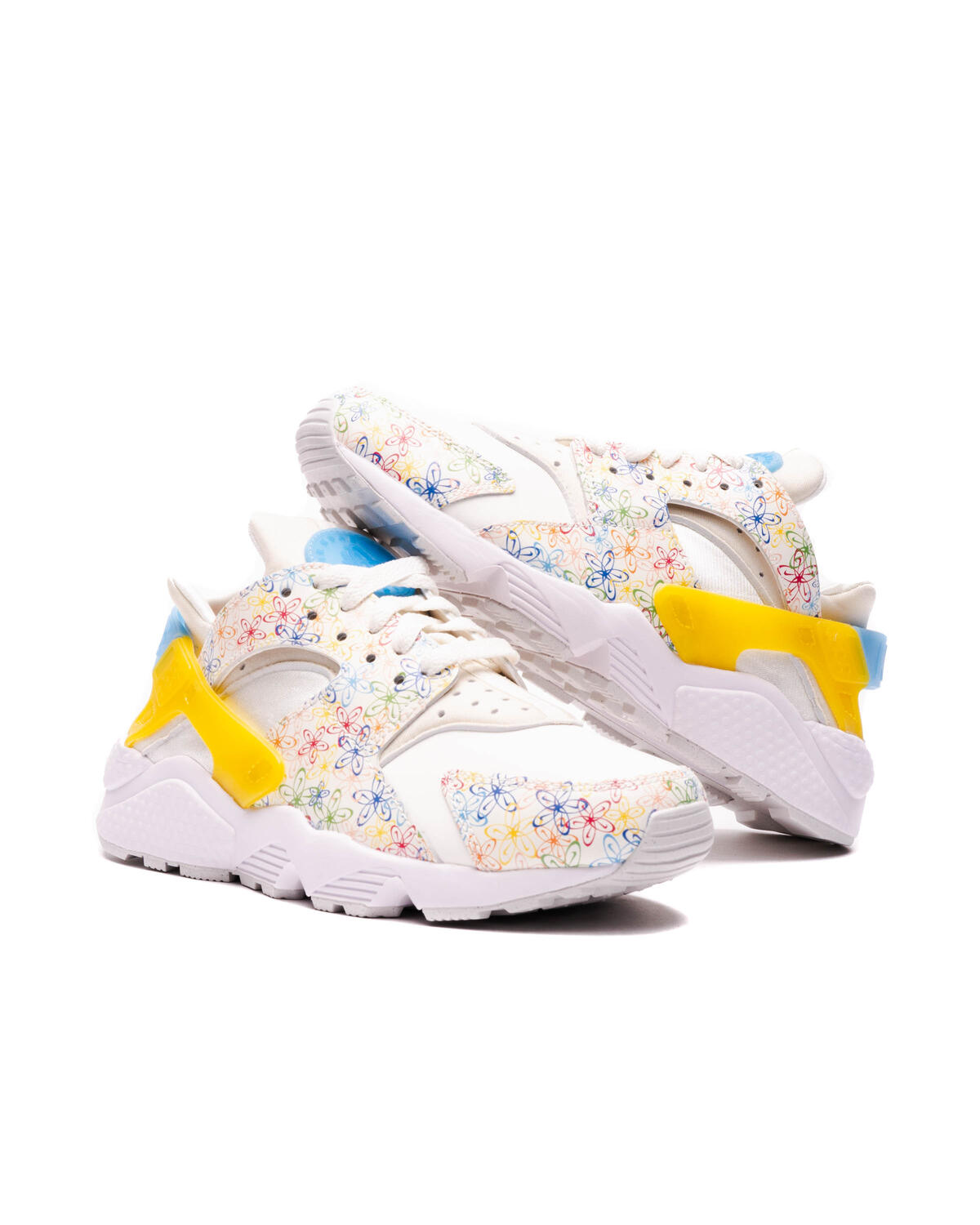 Nike Air Huarache 'Sail / University Blue - Vivid Sulfur' (Women's) - Image 5