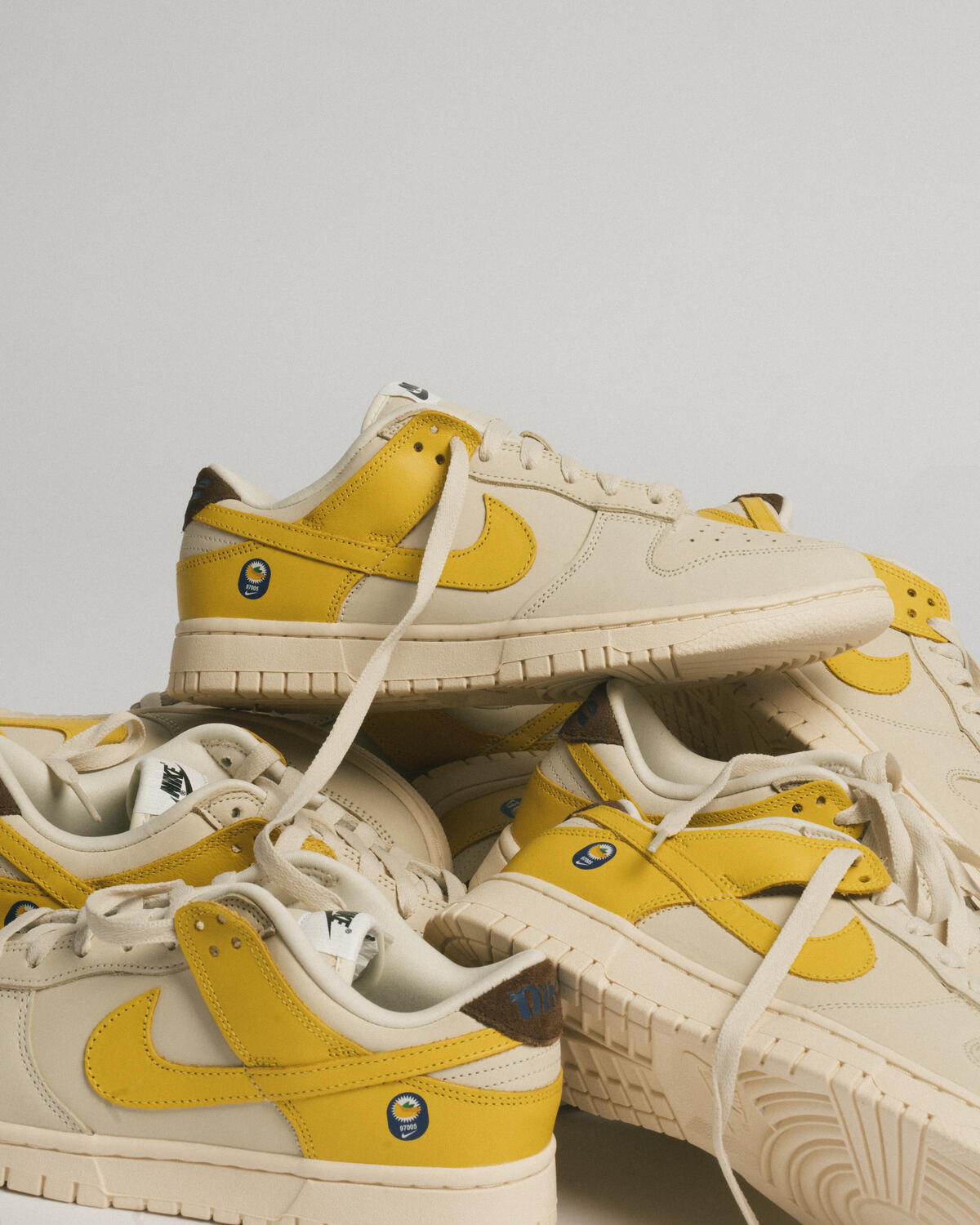 Nike Dunk Low Coconut Milk / Vivid Sulfur (Women's) - Image 17