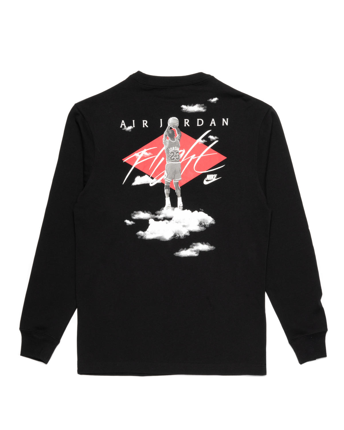 Jordan Flight Essentials 85 Long Sleeve Shirt Black - Image 3