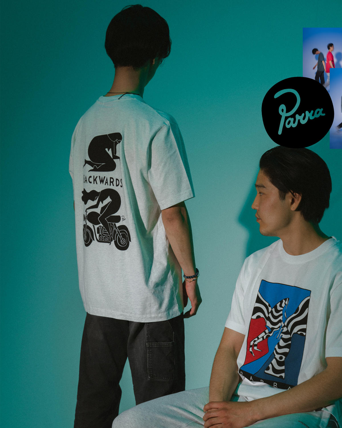by Parra Grey T-Shirt - Image 6