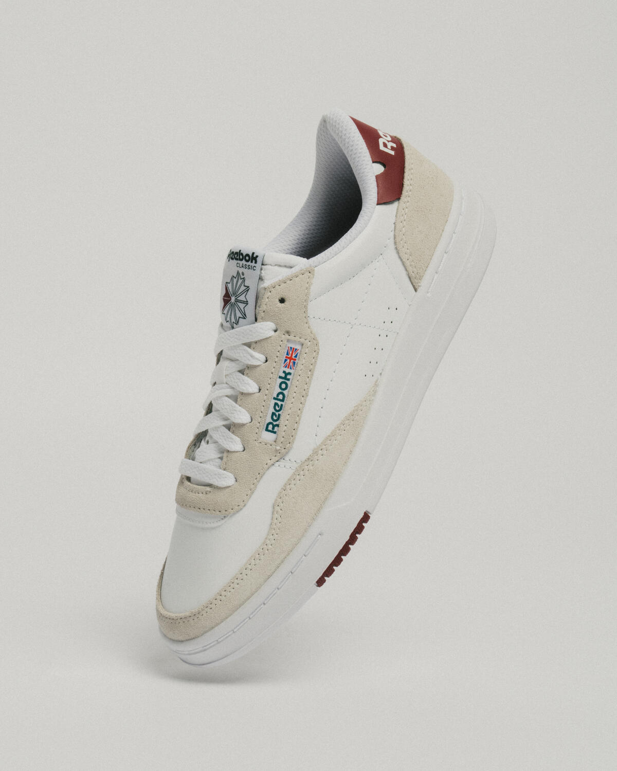 Reebok Court Peak Burgundy / Forest Green / White - Image 12